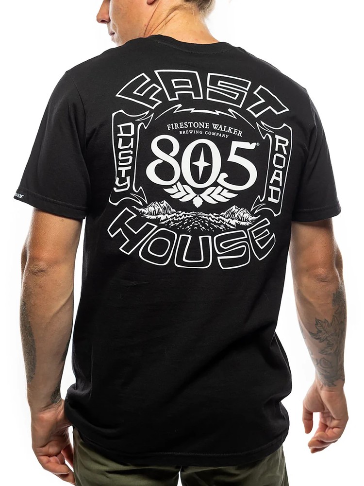 Fasthouse Men’s 805 Roam Short Sleeve Midweight T-shirt Motocross Logo FH Tee