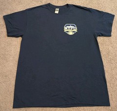 NYPD Football Short Sleeve Blue T-Shirt Men’s Large