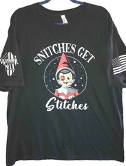 3XL Black Short Sleeve Preshrunk Cotton Tshirt USA Militia Small Town Flag Army