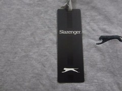 SLAZENGER GRAY SLEEVELESS T SHIRT MEDIUM (NEW WITH TAG)