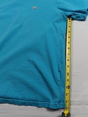 Joe Marlin Embroidered Logo T Shirt Baby Blue M
