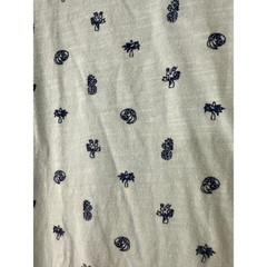 Admiral Men’s Aqua Pineapple Palm Tree Print Crew Neck T-Shirt Size Medium