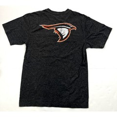 Colosseum T-Shirt Unisex Small Charcoal Orange Pocket Auburn Tigers NCAA Graphic
