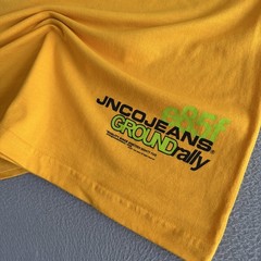 *RARE* Vintage Dead stock JNCO Tee Shirt yellow Men’s L
