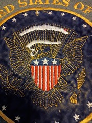 United States Of America Washinton D.C. Embroidered Graphic T-Shirt Gray XL