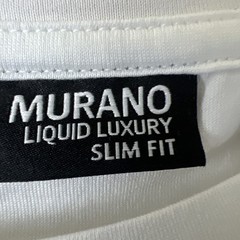 Murano Liquid Cotton White T Shirt Men’s Size XL