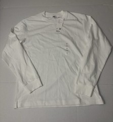 Uniqlo AIRism Cotton T-Shirt | Long Sleeve Men’s Size S