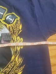 Kansas Band Heavy Cotton In Wheat We Stand Tshirt MEN’S Sz L Fruit Of T Loom
