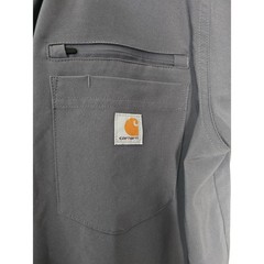 [Workwear] Carhartt Force Scrub Top Mens Medium Gray Modern Fit C16510 Pocket