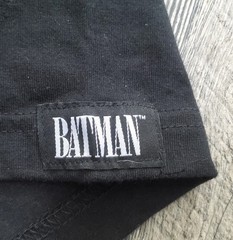 Batman The Theatrical Collection Double-Sided Embroidered T-Shirt~M~NEW W/ TAGS!