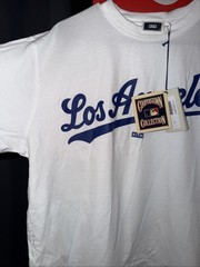 FW25 Kith x Los Angeles Dodgers Logo Boxy Vintage Tee Mens Medium