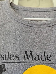 The North Face Re-Grind Tee Castles Made of Stone Grey Recycled T-Shirt XL