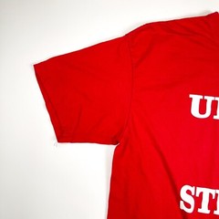 Union Strong Fist Red 2XL Sada Tshirt Retro Vintage