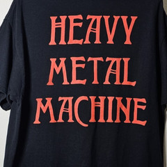 Cold Slither Heavy Metal Machine T-Shirt XL Black Double Sided Unisex GI Joe