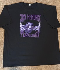 Jimi Hendrix 2005 T-Shirt Men’s XL Beige Vintage, AAA, Y2K