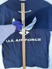 U.S. Air Force T-Shirt Official Logo Military Mens Size Unknown Used