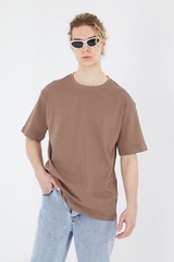 T-shirt oversized fit cotton with 320gsm cotton shirt basic