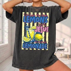 Funny Christian Lemonade Shirt, Jesus Lemons Unisex Religious Gift Tee