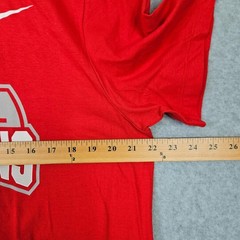 Nike Ohio State Buckeyes National Champions 2024 Red Graphic T-Shirt Mens Large