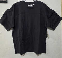 No Boundaries Men’s Gray Oversized Fit Crew Neck Short Sleeve Tee Mesh Cotton XL