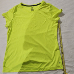 Danskin Now Women Yellow Shirt Top XL/XG 16-18