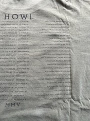 Vintage Black Rebel Motorcycle Club BRMC Howl Album Concert Tour Tee Shirt Sz XL