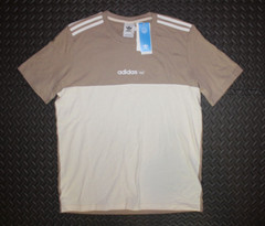 NEW MEN’S ADIDAS ORIGINALS 3-STRIPES ITASCA TREFOIL TEE SHIRT ~SIZE XL HR4691
