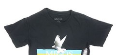 NEW MENS BLACK MIGOS DOVE CREWNECK TEE T-SHIRT BY BRAVADO SIZE XL