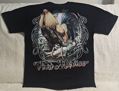 ROOSTER VIVA MEXICO COCK FIGHT MONEY LADY FARM ANIMAL CHICKEN BIRD T-SHIRT SHIRT
