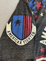 American Fighter by Affliction Men’s XL Gray Eagle Graphic T-Shirt Made in USA