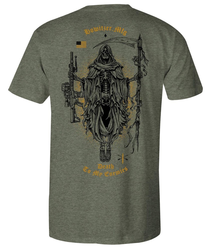 Howitzer Men’s T-shirt Death Military Grunt MFG