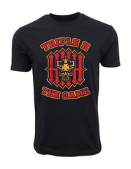 TRIPLE H THE GAME T SHIRT OFFICIAL ITEM BLACK