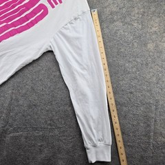 Diadora T-Shirt Men’s XXL White Equipe Atomo Trainer Long Sleeve Graphic Tee