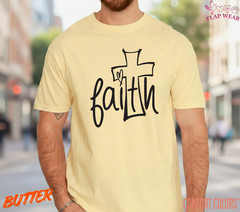 Unisex Faith Over Fear T-Shirt, Men T shirt,Women T shirt Gift Christian Top