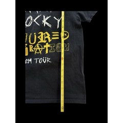 2019 ASAP Rocky Injured Generation Tour Black Tee T Shirt Rap Size Small