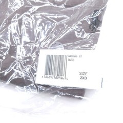POLO RALPH LAUREN CREW T-SHIRT -2XB BIG XXL GRAY SMOOTH LONG SLEEVE POCKET -PONY