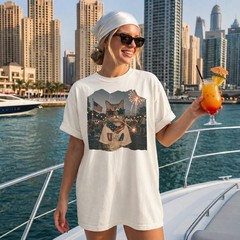 Patriotic Cat T Shirt – Vintage Fourth of July Tee, American Cat Graphic