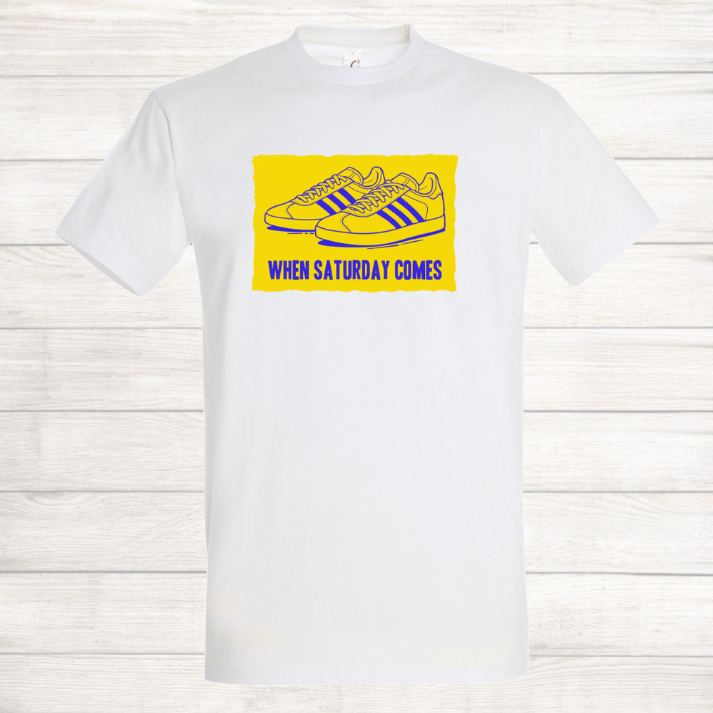 Leeds United Away Days Oxford Brighton Leicester Weekend Casual Saturday T Shirt