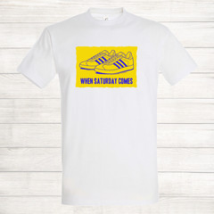 Leeds United Away Days Oxford Brighton Leicester Weekend Casual Saturday T Shirt