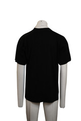 Moschino Couture Mens Black Logo Rhinestone Cotton T-Shirt Size XL New Original