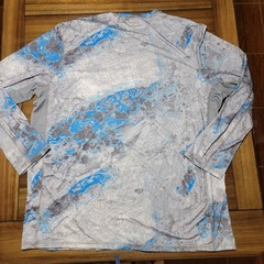 Realtree Fishing LS UPF30 Flex Fabric Grey Shirt – Size 2XL (50-52) NWT
