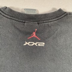 Vintage Michael Jordan Shirt Mens XL Black Shoe Sole Jumpman All Over Nike Y2K
