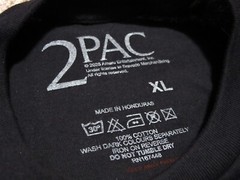 Licensed 2PAC “All Eyez On Me” black oversized t-shirt men’s sz XL tupac shakur