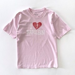 Napolean Dynamite Rare 2005 I Heart Napoleon Pink T-Shirt Y2K Unisex XL