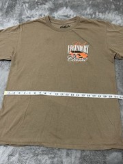 Popular Poison Men’s Brown Cars Graphic Print Short Sleeve Crew Neck T-Shirt L