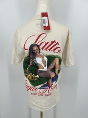 Headgear Classics Big Latto Sugar Honey Iced Tea Tour Graphic T-Shirt Small Size