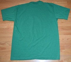 VTG 1990s Snoopy St Patricks Day Joe Shamrock Single Stitch Peanuts Green USA L