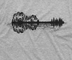 Nature Guitar T-shirt Musician Music Lover band Tee Country Music Guitarist tee