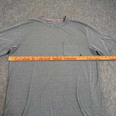 Free Fly Heather Gray Bamboo Short Sleeve Pocket Tee T-Shirt Men’s Size XL