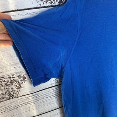 Woolx Blue Endurance Tee Merino Wool Short Sleeve T-Shirt Men’s Large (flaws)